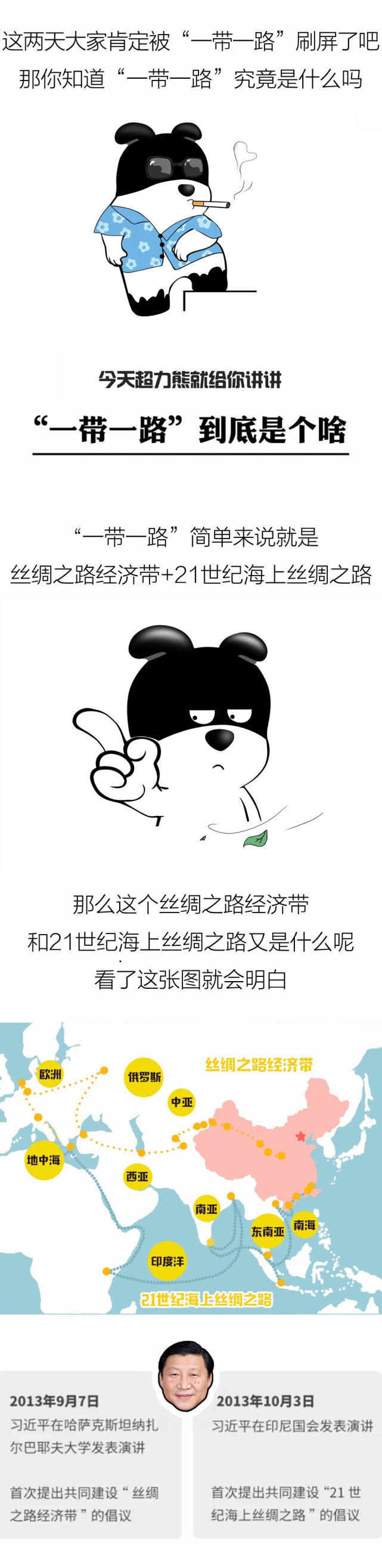 三分鐘看懂刷爆朋友圈的“一帶一路”是神馬？