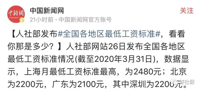 最新！全國各地最低工資排名出爐！浙江排名第六！看你拖后腿了沒